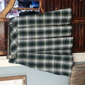 Cfj brand plaid skirt